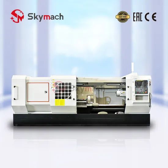 Qk1313 Pipe Threading Lathe - Manual CNC Thread Cutting Machine with Fanuc/Siemens Control for Steel/Metal Pipes - Image 1