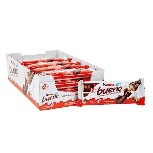 High Quality Kinder Bueno Chocolate Features Gluten-Free Sweetener Cane Sugar, Honey Cocoa Content > 50 % - 70 % - Image 3