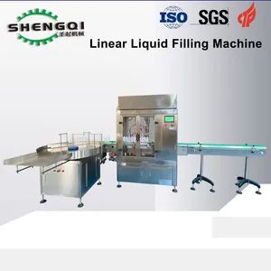 Made in China Semi Automatic Auto Flow Windshield Wiper Fluid Detergent Liquid Filling Equipment - Image 6