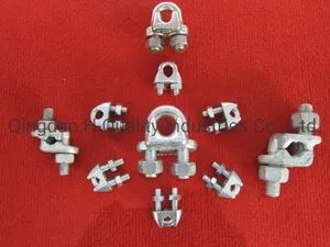 Galvanized DIN741 Malleable Wire Rope Clips Cable Clamps - Image 6