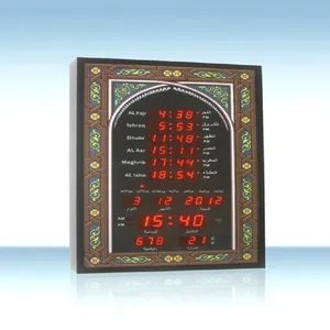 Cheap Durable Plastic Precise Timing Muslim Table Decoration Wall Clock - Image 5
