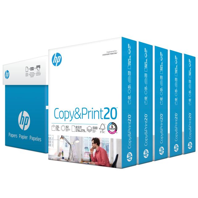 Premium Office Supply Export Quality HP A4 Copy Paper With Smooth White Sheets Bulk Carton Packing - Image 4