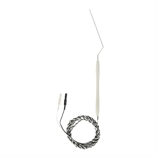 Factory Direct Supply Medical Disposable Bent Ball Tip Nerve Stimulator Probe - Image 1