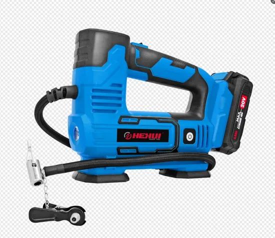 Portable Cordless Tire Pump Air Compressor Pump Tyre Inflator - Image 1