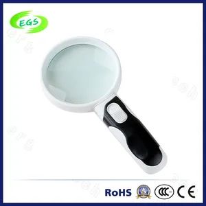2.5X, 5X, 16X Reading Magnifying Glass Weight 200g/PC Shape Circular Model Egs-25516 Color White-Black Is Customized Yes - Image 2