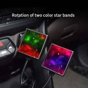 Car High Quality USB Easy Install LED Star Interior Decorative Night Light - Image 4