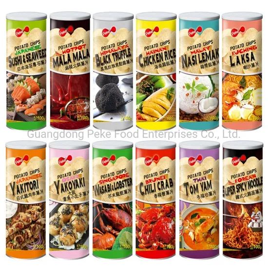Rice Cracker/Prawn Cracker/Snacks/Food Origin China Trademark Peke Mulim Food Halal HS Code 19059000 Type Puffed Food Kosher Kosher - Image 4