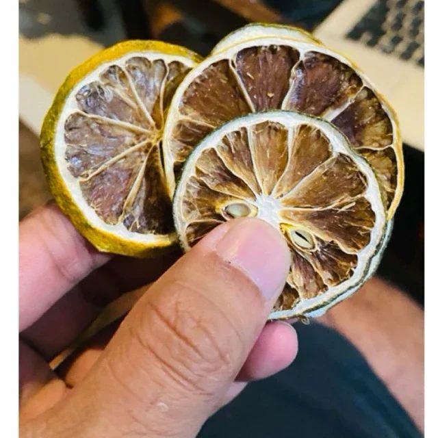 DRIED LEMON SLICE GRADE A Grade A Type Dried Form Slices Color Various Texture Dried Weight (kg) 1 kg Flavor Refreshing Place of Origin Indonesia - Image 2
