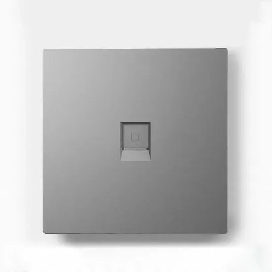 Face Plate for RJ45 Keystone Jacks Telecom Parts Single Port Socket - Image 2