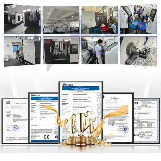 Pipe Networks Threaded Flanged CNC Milling Parts Model NO. YZ HS Code 7326901900 Origin Ningbo, China Customized - Image 5