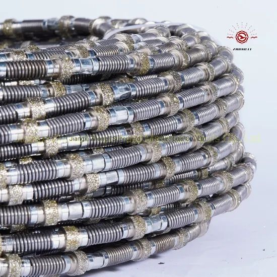 Diamond Spring Wire Saw for Marble MOQ 50meters Origin Jiangxi Trademark Zhongli Beads/M 28/M 30/M Model NO. diamond wire - Image 3