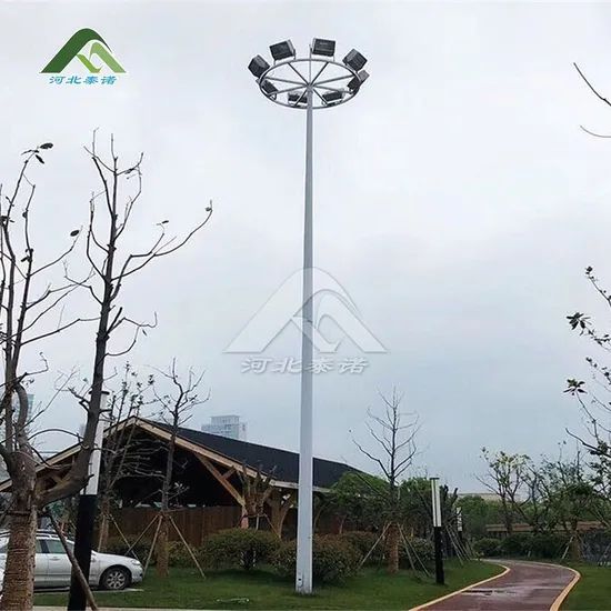 Tainuo High Performance Customized Flood Light Steel High Mast Pole - Image 4