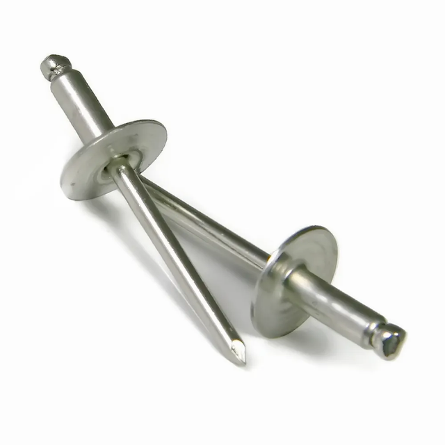 Stainless Steel Blind Rivets Strength High Head Type Dome Finish Polished Durability Durable Joint Type Blind Joint Material Stainless - Image 1