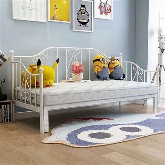 Wholesale Cheap Single Size Metal Bed Frames Iron Bed - Image 1