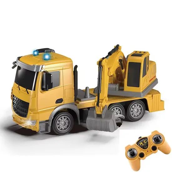 Remote Control Toy Cars and Excavators for Children - Image 3