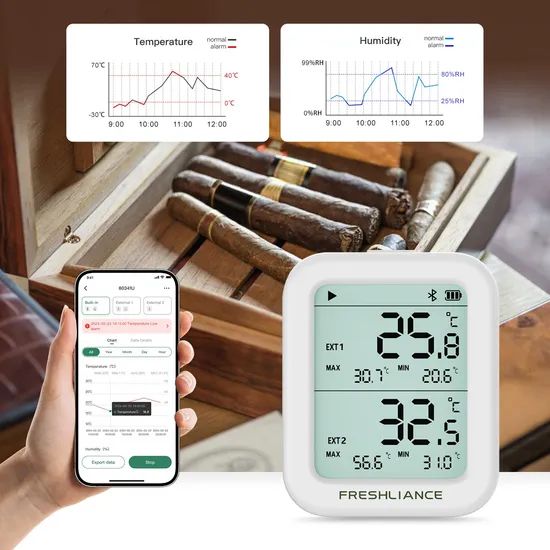 Bluetag Th30b/Th30r Real-Time Monitoring Data Logger Temperature Humidity Instruments Driven for Cold Chain Logistics Solutions - Image 5