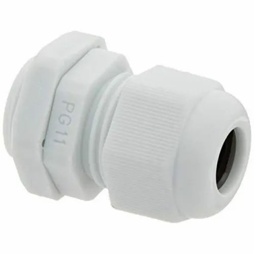 PVC CW Cable Gland, IP33 Material PVC IP Rating IP33 Gland thread PG7 Spanner size 15mm Gross weight: 3.8 -5 g Cable external diameter - Image 1