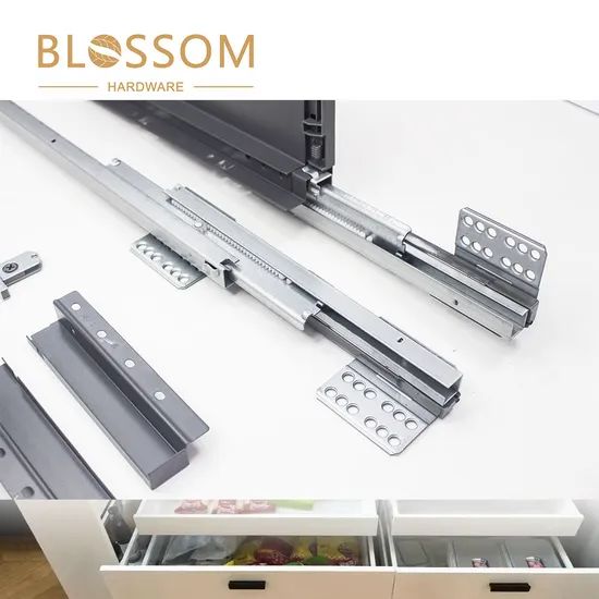 Soft Closing Undermount Drawer Slides Slim Drawer Box - Image 3