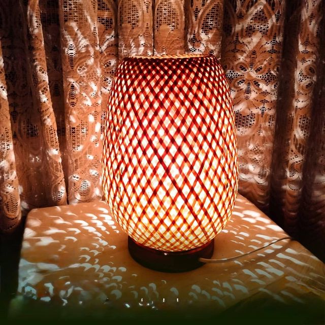 Bamboo Table Lamp – product photo 3, product detail gallery
