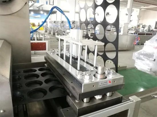 Automatic Disposable PVC Pet Plastic Coffee Cup Lids Covers Thermoforming Making Machine - Image 3