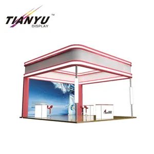 Premium Aluminum Trade Show Display Backdrop Stand Kit - Image 3