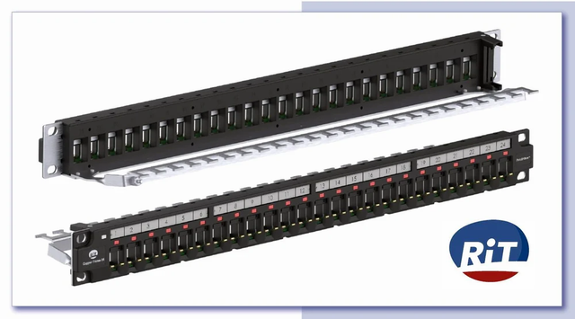 RIT TECH PATCHVIEW+ 24 PORT INTELLIGENT PATCH PANEL Brand RIT Height 19 Inches Model No R6011000 Material Aluminium Connector Type - Image 1