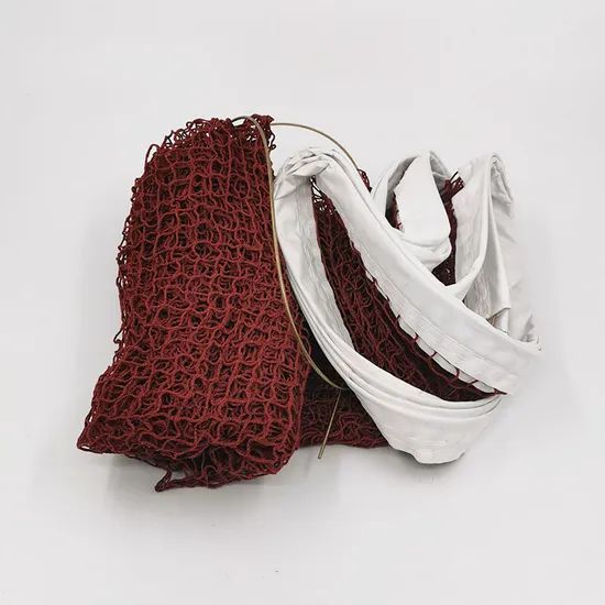 Factory Wholesale Polypropylene Fiber Single Binding Badminton Net - Image 6