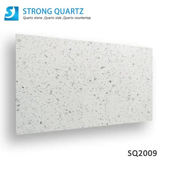 Artificial Quartz Stone Factory for Kitchen/Engineered/Table Tops/Vanity Tops/Morden Wall Background/White - Image 1