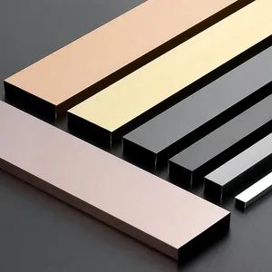 Gold Metal Inlay Strips Metal Trim Tile Stainless Steel Decorative Strip - Image 3