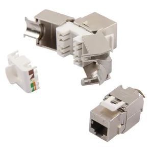 Telemax FTP Keystone Jack STP CAT6 CAT6A Shielded Network Module RJ45 - Image 3