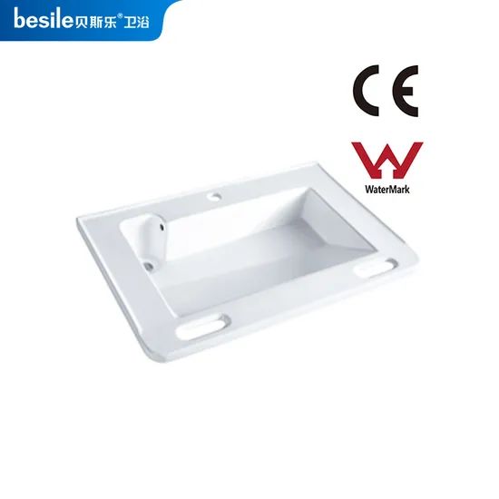 Factory Direct Sales Rectangle Sink Bathroom Vanity Ceramic Wash Basin Cabinet Basin - Image 6