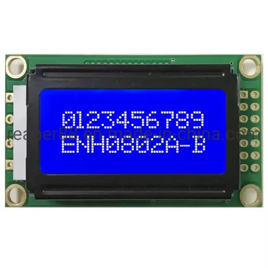 Character COB Monochrome LCD Display 8X2 LCD Module Trademark 150 Type Character Specification 1 Response Time 2ms HS Code - Image 4