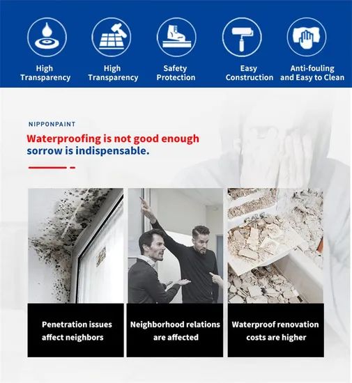 Transparent Waterproof Sealant Building Surface Leak Repair Invisible Tile Protective Coating - Image 3