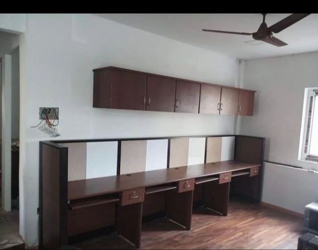 Office Interior Designing Room Conference Room, M.D Rooms Wood Plywood, Engineer Wood, MDF Cabinets Work Station Tables, Recipition - Image 3