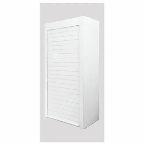 Tempered Glass White Glass Roller Shutter Color White Width 600 mm Height 1400 mm Open Style Rolling Material Tempered - Image 1
