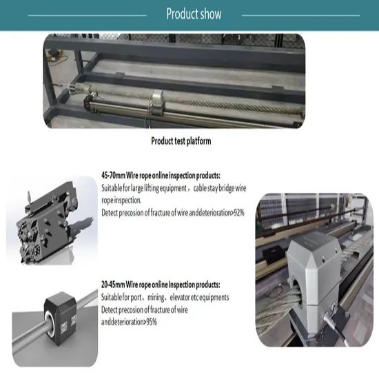 Customized Wire Rope Non Destructive Testing System for Mooring Winch & Crane - Image 6