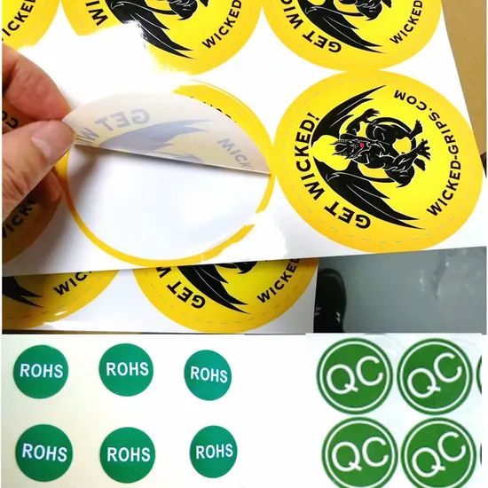 Customized Security Labels Holographic Labels Adhesive Label - Image 3