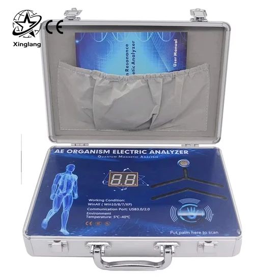 Portable 53 Reports Bioresonance Quantum Body Scanner Home Use Skin Analyzer Health Test - Image 1