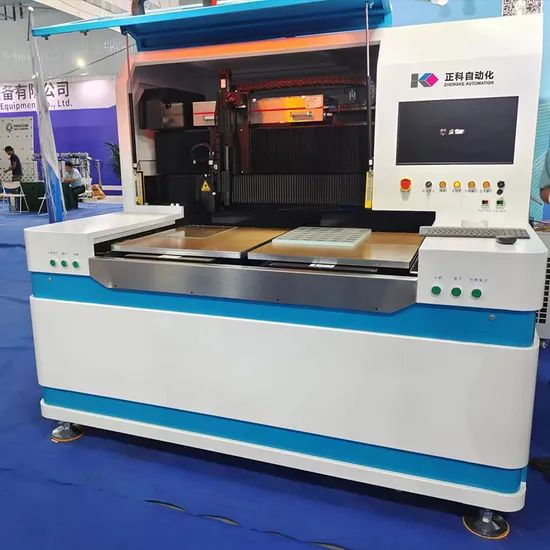 Glass Laser Router Engravers Cutters Origin China Pulse Width 5PS Output Power 80W Corlor Customized Trademark Zhengke Model NO. - Image 2