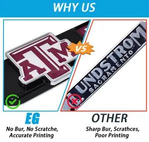 Hot-Selling Custom Carbon Fiber License Plate Frame Eco-Friendly Durable License Plate Frame - Image 5