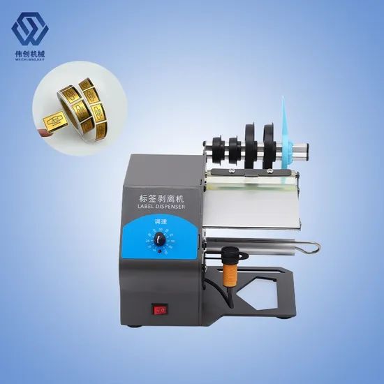 Automatic Label Dispenser Barcode Sticker Label Strip Machine - Image 2