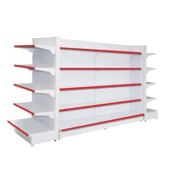 Metal Supermarket Display Shelf Store Equipment Gondola Grocery Retail Racks - Image 2