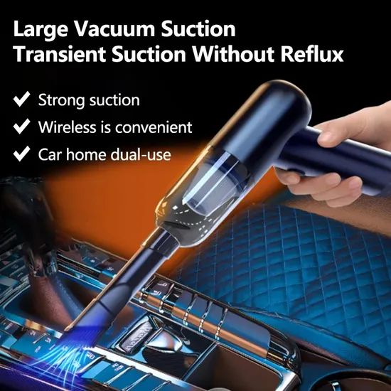 Home Handheld vacuum Cleaners Power Suction Wireless Vehicle Cleaner - Image 4