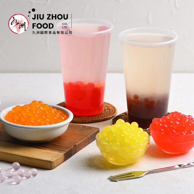 Fruit Popping Boba Bubble Tea Topping 3.4kg Bottle - Image 3