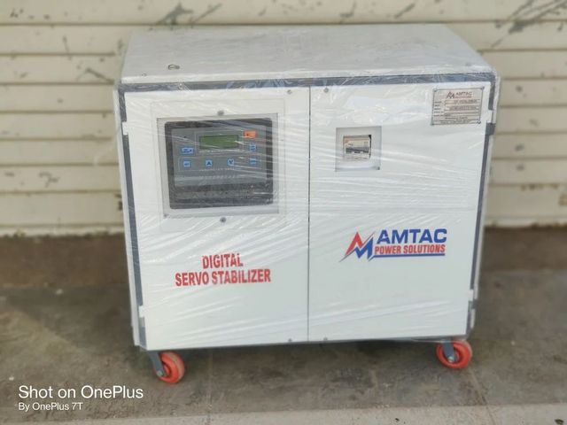 Stabilizers Brand AMTAC Phase Three Phase Mounting Type Floor Voltage Regulation ± 1% Warranty 1 Year Warranty Wave Form Distortion - Image 3