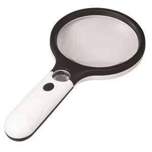Handheld Magnifier Metal Magnifying Glass for Reading User All Origin China Trademark OEM Color Silvery Shape Circular Magnification 6X - Image 6