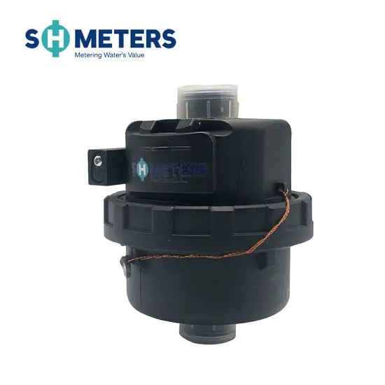 High Performance DN15-DN20 Volumetric Rotary Piston Type Plastic Body Water Meter - Image 1