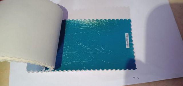 Pvc leather rexine Brand SRF Finish Matt Material PVC Width 137 cm Thickness 0.45 mm Tear Strength 33-33 Kg Adhesion Strength 8.0 - Image 9