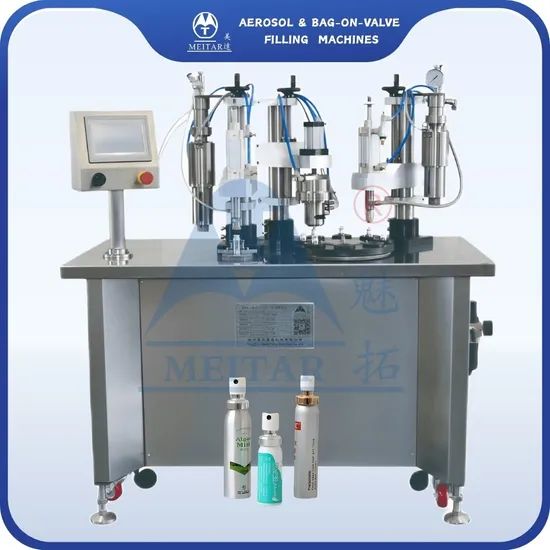 20mm Valve Aerosol Filling Machine - Image 1