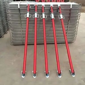 Adjustable Steel Scaffolding Prop 600-6000mm Multi-Pole 48-89mm 1Y Cup Nut Q235 Painted - Image 3